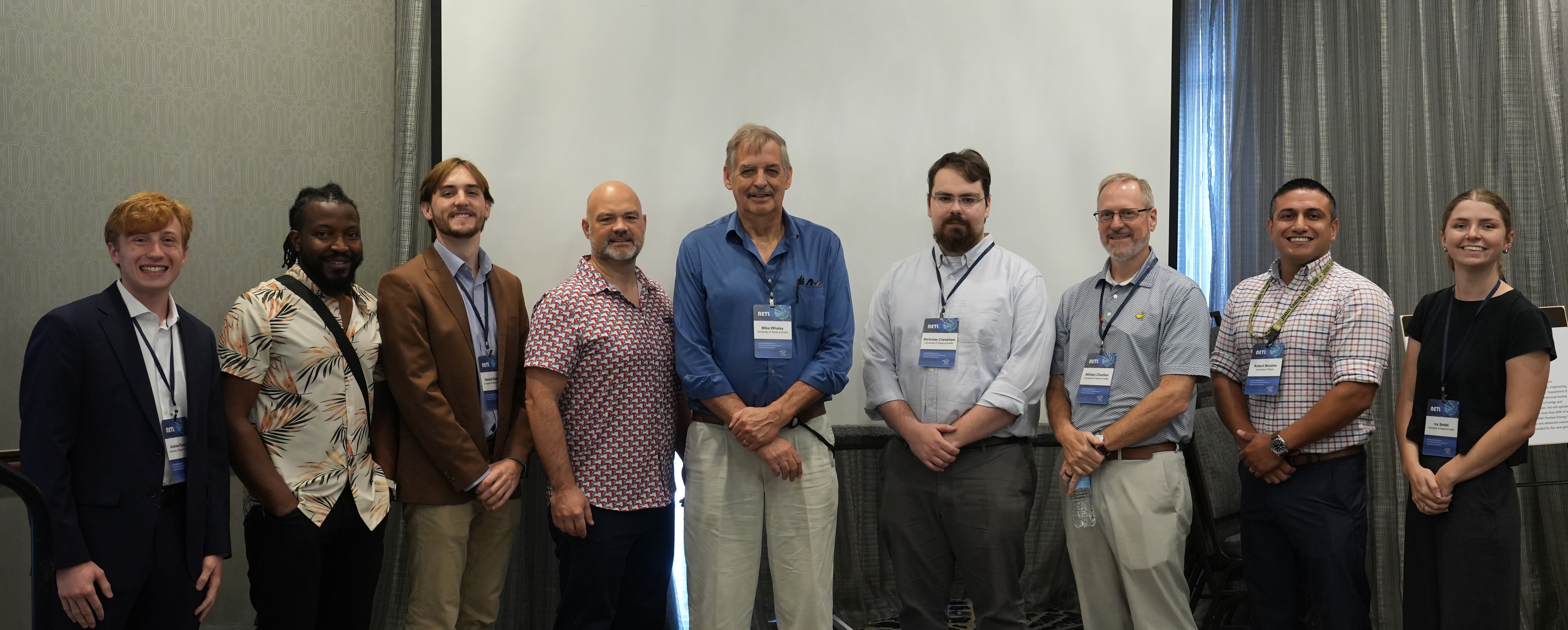 Photo of UT participants at the TRTR Conference